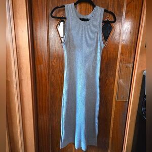 Banana Republic Ribbed Midi Tank Dress XSMALL
